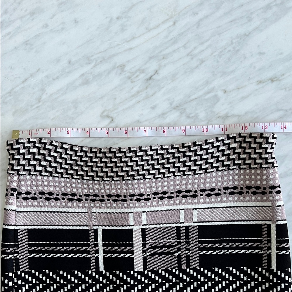 EYEDOLL for Anthropologie Geometric Patterned Ruffled Midi Skirt - Picture 11 of 13